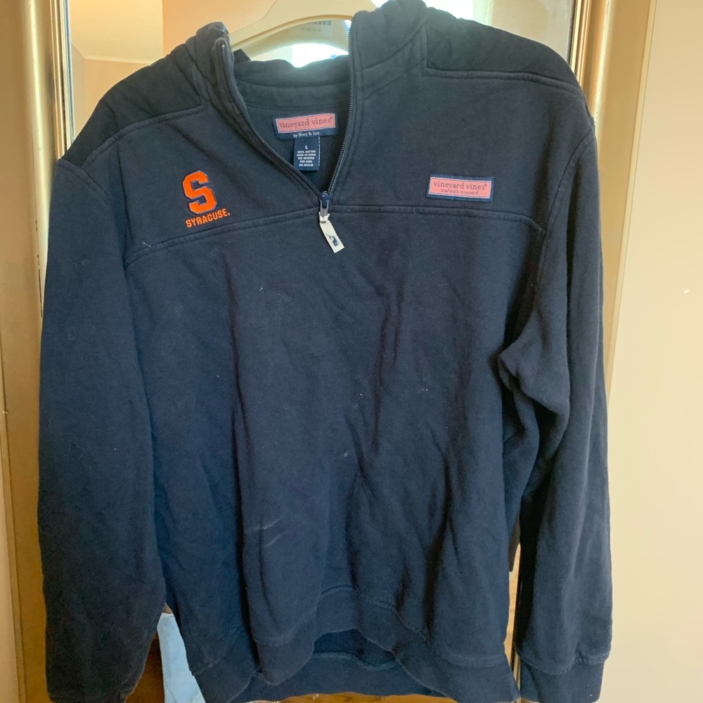 SYRACUSE VINEYARD VINES QUARTER ZIP